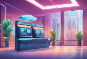 ATMs for metaverse banks