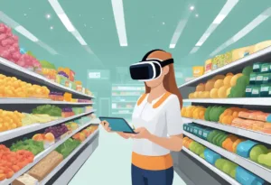 Evolution of Shopping Technologies in VR grocery shopping