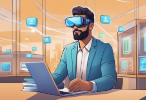 How does augmented reality in banking work