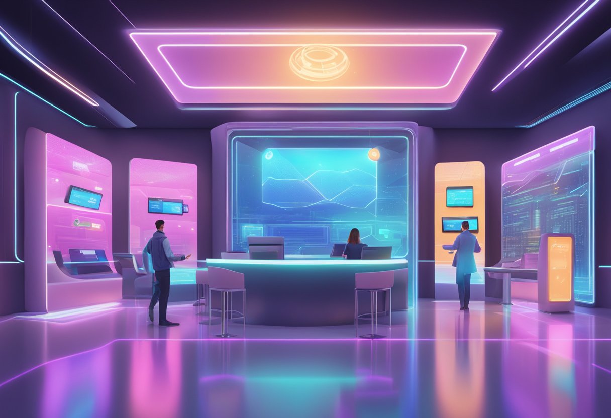 Metaverse bank branch